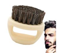 Beard Brush with Bristles, Portable Beard Care Brush for Men with Handle - for Men to Comb Hair and Hair, Christmas Gift for Father, Esp