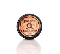 Beard Butter British Gentleman 60ml - 100% Organic Deep Conditioner to Soften and Promotes Healthy Beard Growth and Gives You a Light Hold