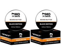 Beard Butter For Men 100ml - Black Edition. Cologne Inspired. Nourishing and Hydrating alternative to Beard Balm. Rich in Vitamins. Promotes Beard Growth. (Pack of 2)
