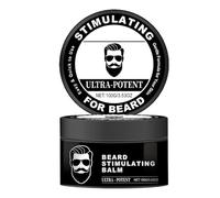 Beard Butter - Mustache Moisturizer Balm for Men’s Grooming, Moisturizing Scented Formula with Beard Thickening Effect, Post Shave Care for Styling, Barber Shop, Travel, Social Occasions Color Black