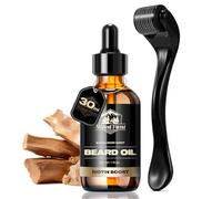 Beard Care Kit, Beard Oil 1oz with Derma Roller 0.25MM Microneedle