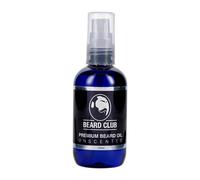 Beard Club - Unscented Beard Oil - 100ml Bottle - Beard Growth & Conditioner Oil - Softens & Moisturises
