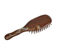 Beard Comb Air Bag Massage Hair Care Comb for Women With Long and Curly Cushion Solid Wood Straightening Hair Styling Tools