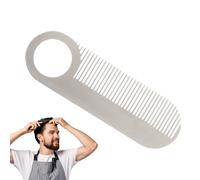 Beard Comb and Metal Beard, Stainless Steel Care Comb, Hair Comb for Men, Durable Beard Styling Tool, Shaving Authority and Male Care