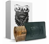 Beard Comb Double Sided Wood from Iron Beard / Pocket Comb Antistatic Beard Care