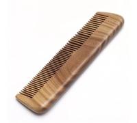 Beard Comb For Men Simple Long Tooth Green Sandalwood Men's Pocket Size Comb For Face Beautify Birthday