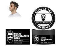 Beard Cream For Growth,Beard Stimulant Mustache Balm Conditioner Butter Beard Grooming Lotion, Ultra Beard Stimulating Balm, Moisturizes & Strengthens Beard Gentle For Men 100ML