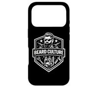 Beard Culture Grooming Lifestyle Identity Emblem Design Case for iPhone 17 Pro