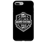Beard Culture Grooming Lifestyle Identity Emblem Design Case for iPhone 7 Plus/8 Plus