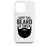 Beard Design for Men Das Fathers Day Husband Funny Beard Case for iPhone 13 Pro Max