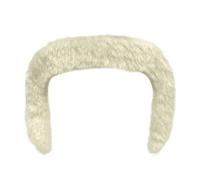 Beard Fake - Dress Up Beard for Christmas | Breathable False Mustache for Cosplay Theater Actors Drag Performers Hunting House School Activities Party Organizers Masquerade Carnival