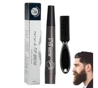 Beard Filler - Makeup for Beard Filler, Hair Pencil, Beard Filler for Men, Long Lasting Coverage Beard Makeup, Enhancing Beard Jomewory