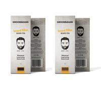 Beard Filler Pen and Brush: Black/Two