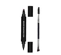 Beard Filler Pen Pencil Brush Filling Kit Long-Lasting Waterproof Black for Gaps Thin Patchy Men Gift 2PCS