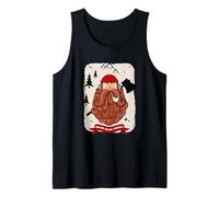 Beard Game Strong Lumberjack - Funny Bearded Man Dad Gift Tank Top