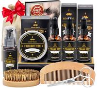 Beard Grooming Kit Gifts for Men w/3 Pack Beard Oil,Mens Christmas Gifts Secret Santa Stocking Fillers Gifts for Men Him Dad Boyfriend Male Husband,Valentines Fathers Birthday Gifts