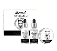 Beard Grooming Kit with Growth Oil,Shampoo,Balm,Men's Beard Growth Kit,Beard Care Grooming,Beard Conditioner,Men Gifts for Valentine's Day,Father's Day,Birthday,Thanksgiving,Christmas
