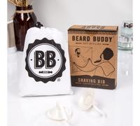 Beard Grooming Shaving Apron. Attachable Shaving Bib & Travel Bag