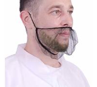 Beard Guard - 100pcs 45cm Nylon Beard Cover | Honeycomb Dust Protector for