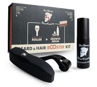 Beard & Hair Booster Kit for Men - 0.5mm Growth Roller + Boost Serum - Stimulates Natural Hair Growth, Thicker Fuller Beard - Cruelty Free