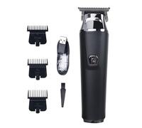 Beard & Hair Trimmer For Men, Digital Screen Beard Shaver | Wireless Head And Face Cutting Kit, Shaving And Styling On The Go