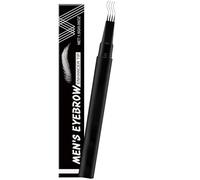 Beard Ink - Facial Hair Styling Pencil, Mustache Shaper Colouring Tool, Four Fork Tip Precision Fill with Waterproof Formula Design, Beard Grooming Solution for Daily Use, Beards Tool, Styling Care