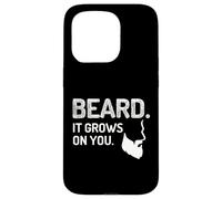 Beard It Grows On You Grooming Humor For Men Case for iPhone 15 Pro