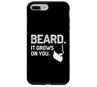 Beard It Grows On You Grooming Humor For Men Case for iPhone 7 Plus/8 Plus