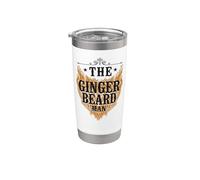 Beard Lover Bearded Man Ginger Beard The Ginger Beard Man Stainless Steel Insulated Tumbler