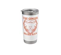 Beard Lover Bearded Man Ginger Beard The Ginger Beard Man Stainless Steel Insulated Tumbler