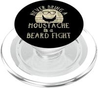 Beard Lover Bearded Man Never Bring A Mustache To A Beard PopSockets PopGrip for MagSafe