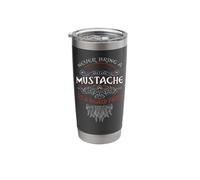 Beard Lover Bearded Man Never Bring A Mustache to A Beard Stainless Steel Insulated Tumbler