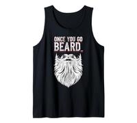 Beard Lover Bearded Man Once You Go Beard… Tank Top