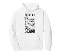 Beard Lover Bearded Man Respect The Beard Pullover Hoodie