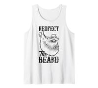 Beard Lover Bearded Man Respect The Beard Tank Top