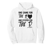 Beard Lover Bearded Man She Came For The B And Stayed For Pullover Hoodie