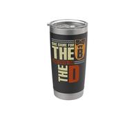 Beard Lover Bearded Man She Came for The B and Stayed for Stainless Steel Insulated Tumbler