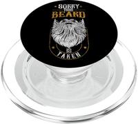 Beard Lover Bearded Man Sorry This Beard Is Taken PopSockets PopGrip for MagSafe