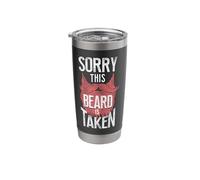 Beard Lover Bearded Man Sorry This Beard is Taken Stainless Steel Insulated Tumbler