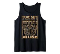 Beard Lover Bearded Man You Don't Always Need A Plan Tank Top