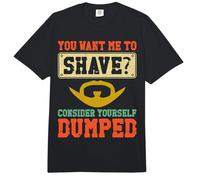 Beard Lover Bearded Man You Want Me to Shave? Consider Comfort Colors Adult Heavyweight T-Shirt