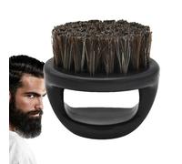 Beard Man Brush,Portable Beard Brush For Men With Handle - Men's Hair Styling B́eard B́rush,B̀eard Oil Applicator B̀rush Ḿen's For Traveling, Home, And Barber Shop, Easy To Apply Balm And Oil