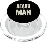 Beard Man Let's Lower The Bar Funny Humor PopSockets PopGrip for MagSafe