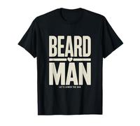 Beard Man Let's Lower The Bar Funny Humor T-Shirt
