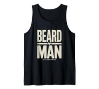 Beard Man Let's Lower The Bar Funny Humor Tank Top