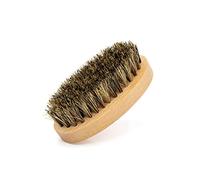 Beard & Mustache Brush Oval Wood Handle For Facial Hair Boar Bristle Brush Men Beard Grooming Brush Adds & Softnes