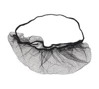 Beard Nets Catering, 100pcs Disposable Beard Snoods Breathable Nylon Beard Covers Protector with Elastic Band, for Chefs Doctors Restaurants and (Black)