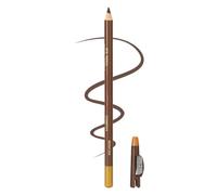 Beard Pencil, Barber Pencil with Built in Sharpener, Hairline Outline Trace Pencil Men Shave Grooming Tools(Light Brown)