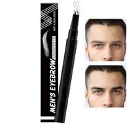 Beard Pencil | Four-Fork Tip Facial Hair Mustache Shaper | Waterproof Beard Marker - for Daily Grooming Business Meeting Social Gathering Workplace Weekend