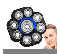 Beard Razor Head - Flexible Swivel Head, ABS Steel Structure, Smooth Close, Easy Installation by | For Daily Grooming, Facial Care, Replacement